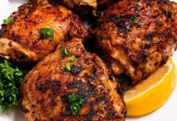 Buffalo Chicken Thighs – Custom Meal